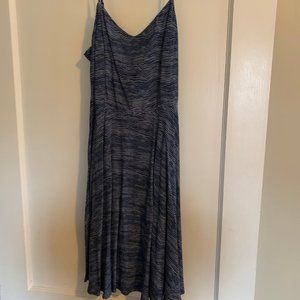 Blue Patterned Dress